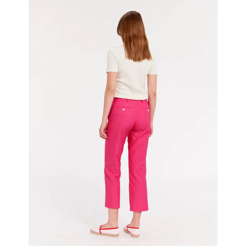 Ines De La Fressange Paris Roze 7 8 op maat gemaakte broek Pink Dames