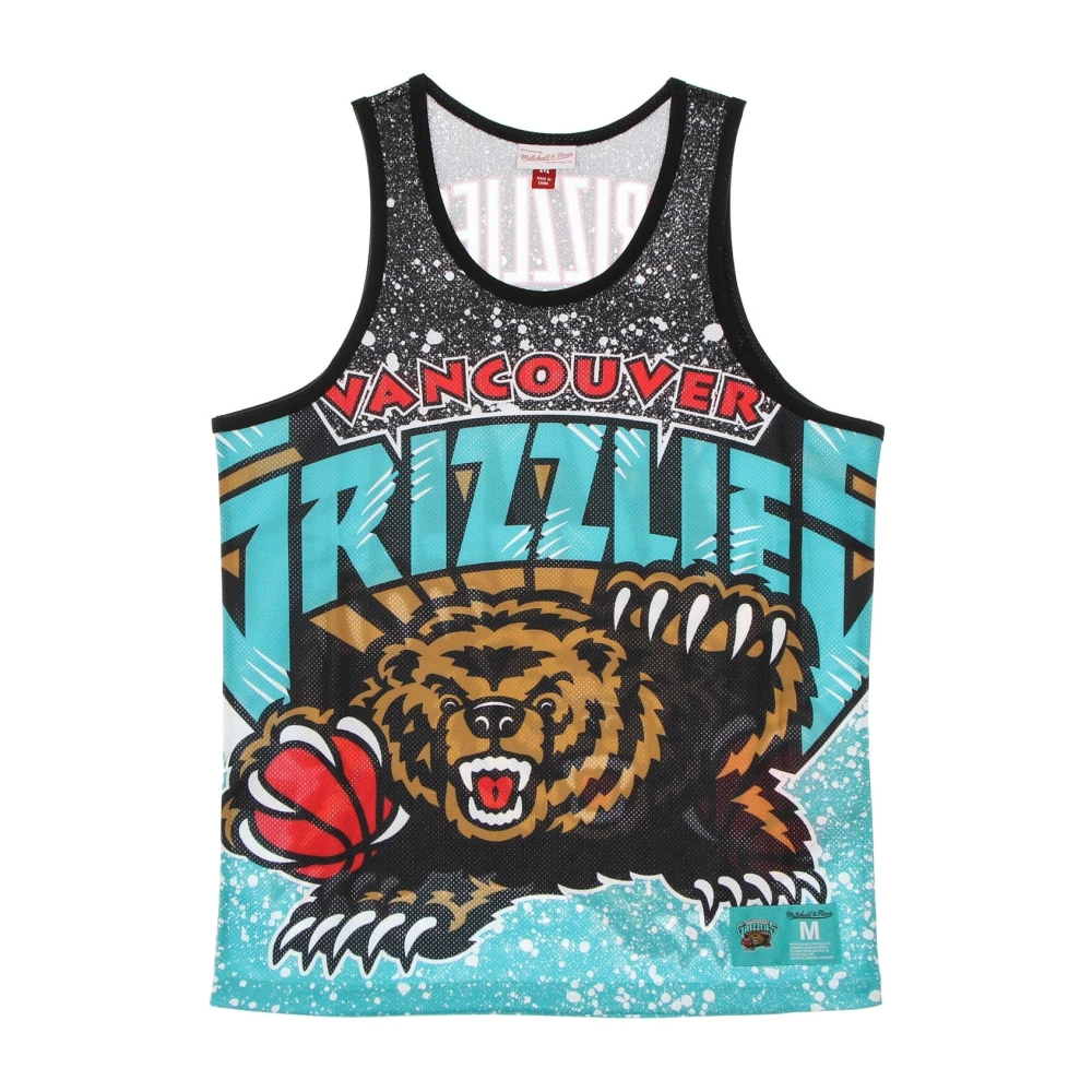 Mitchell & Ness Grizzlies Basketbal Tanktop Sublimated Mesh Multicolor Heren