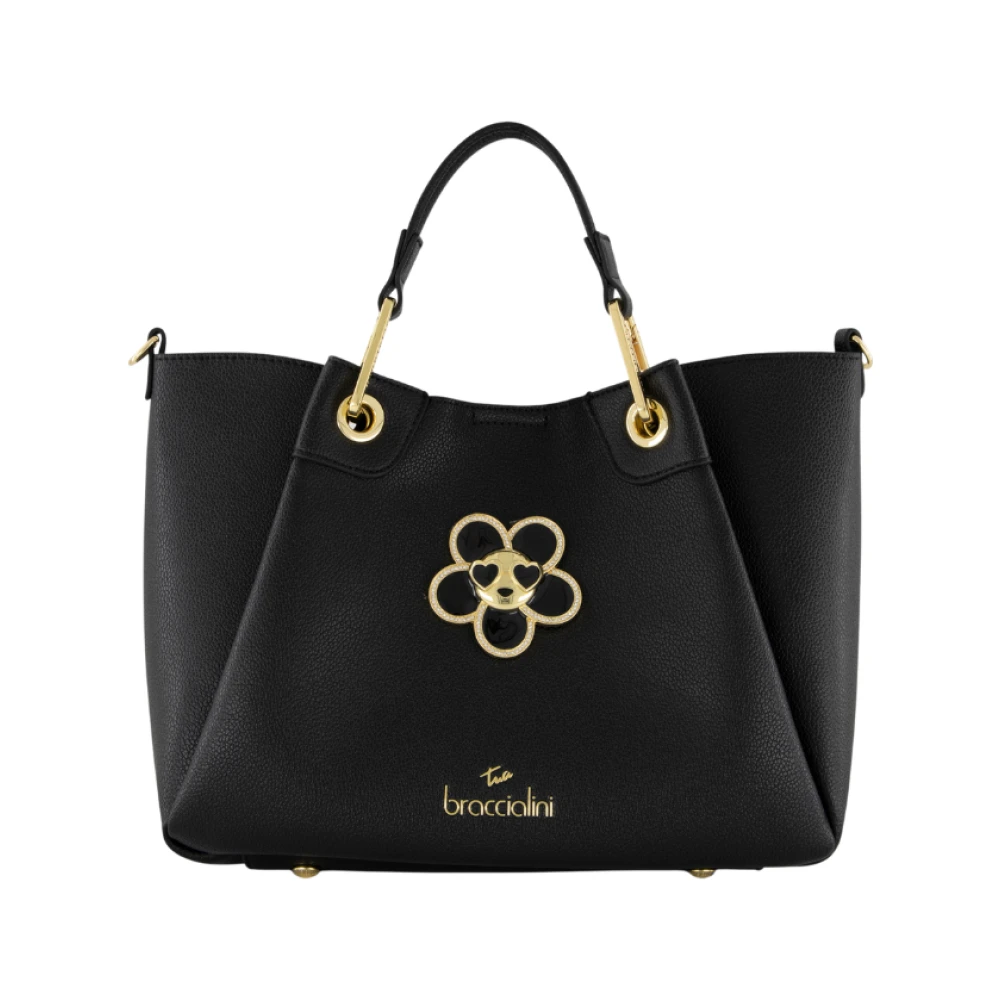 Braccialini Donna Nero Borse, Taglia Unica, New,