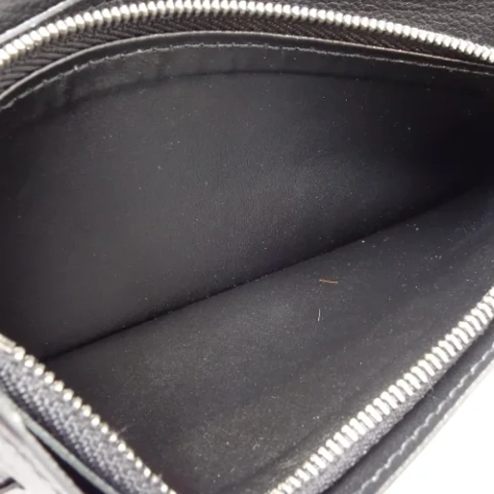 Louis Vuitton Vintage Pre-owned Leather wallets Black Heren