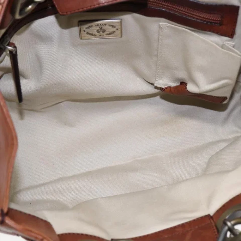 Bally Pre-owned Leather shoulder-bags Brown Dames