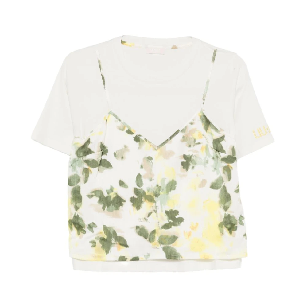 Liu Jo Vrouw Multicolor Tops Dames, Veelkleurig, Xs, T-Shirt