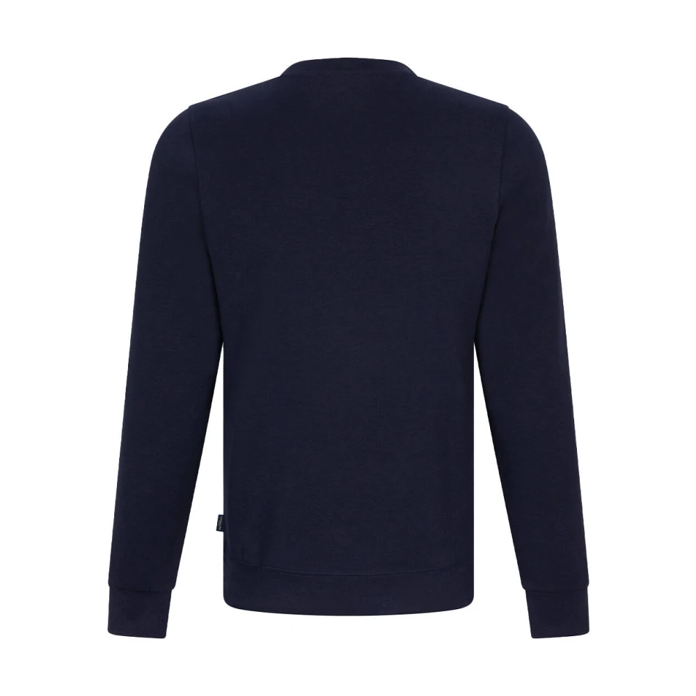 Cavallaro R-Neck Sweatshirt Blue Heren