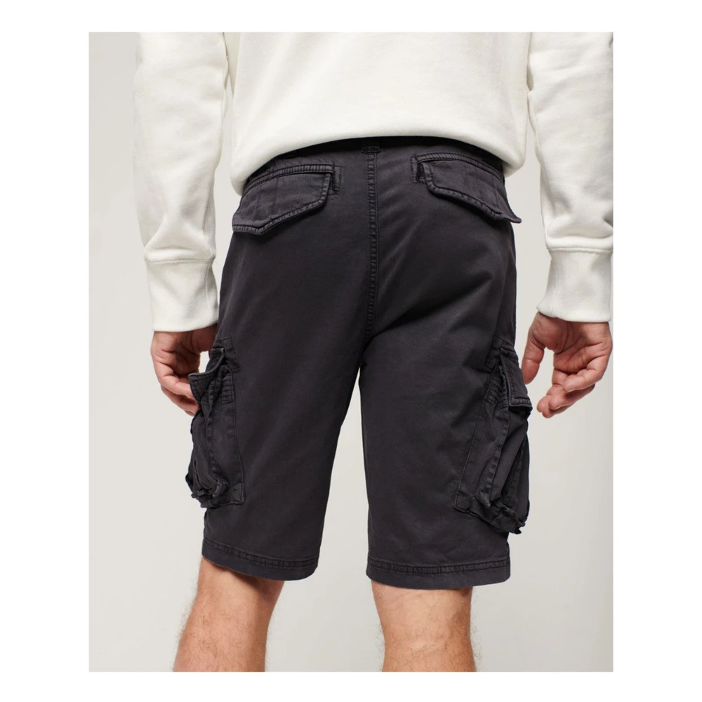 Superdry Stijlvolle Shorts Black Heren