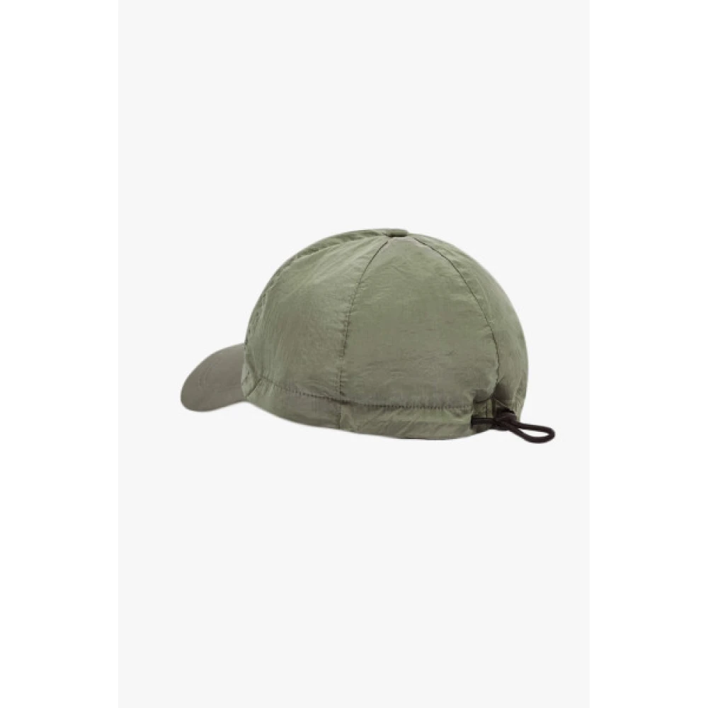 Stone Island Iridescent Nylon Metal Cap in Econyl Green Heren
