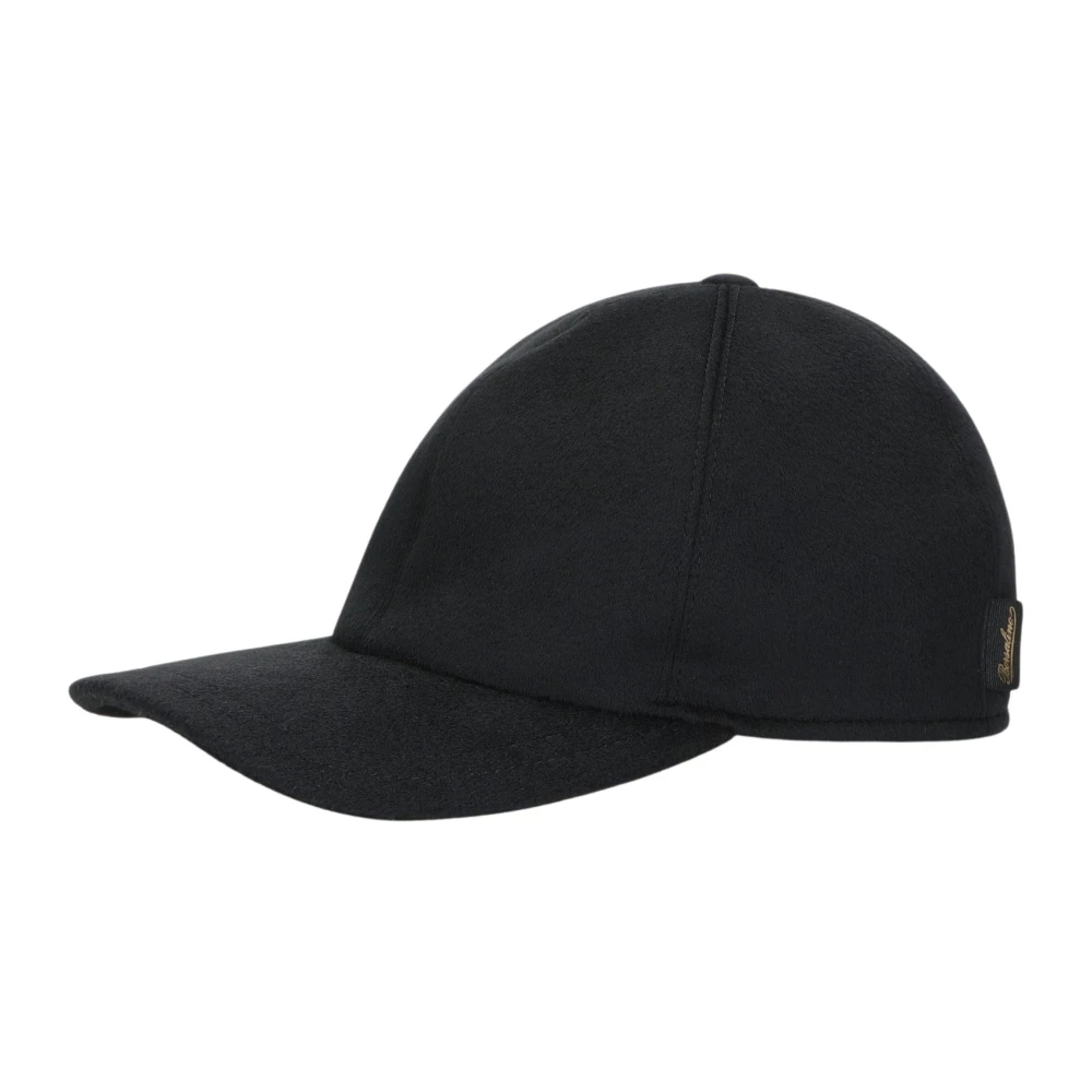 Borsalino Vlag Logo Hiker Baseball Cap Black Unisex