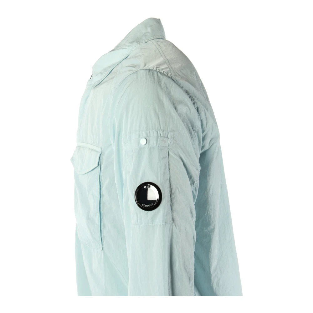 C.P. Company Blauwe Overshirt Chrome-r Stijl Blue Heren