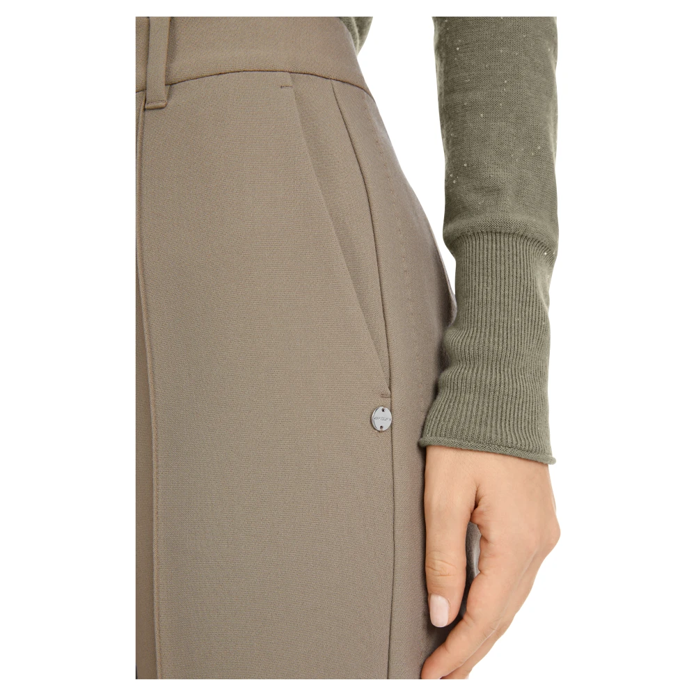 Marc Cain Fordon Feminine Fit Broek Green Dames