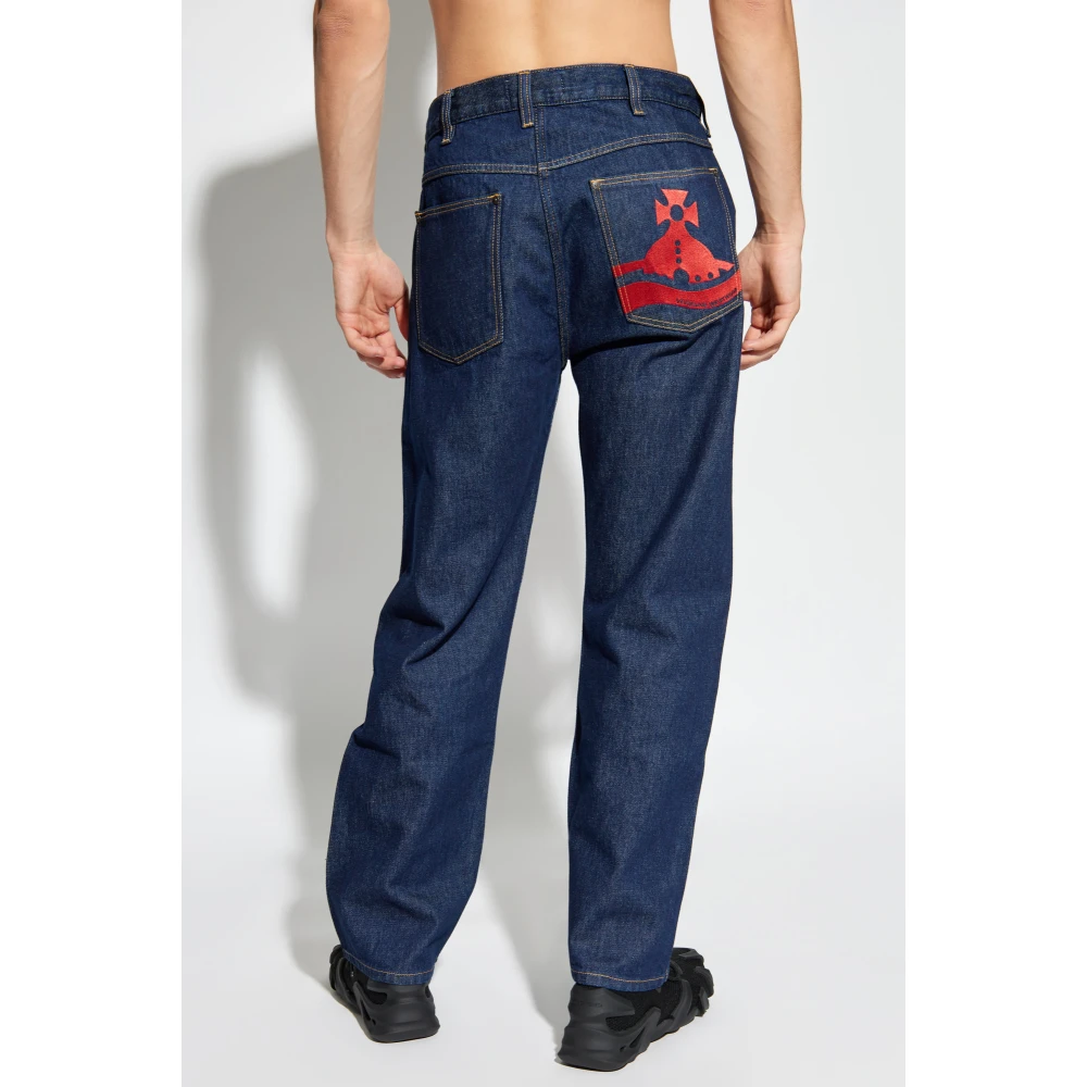 Vivienne Westwood Jeans Ranch Blue Heren