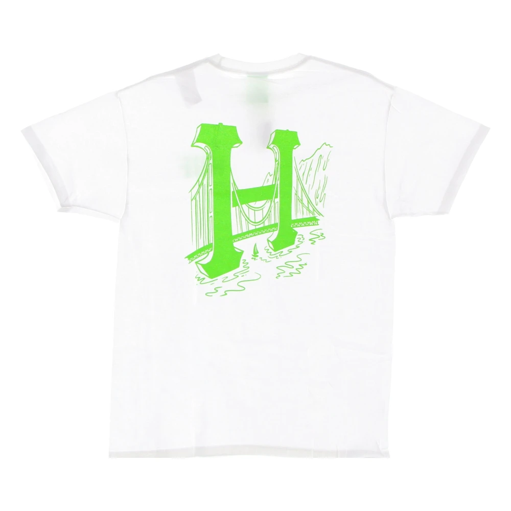 HUF Klassieke Golden Gate Tee Wit Heren White Heren