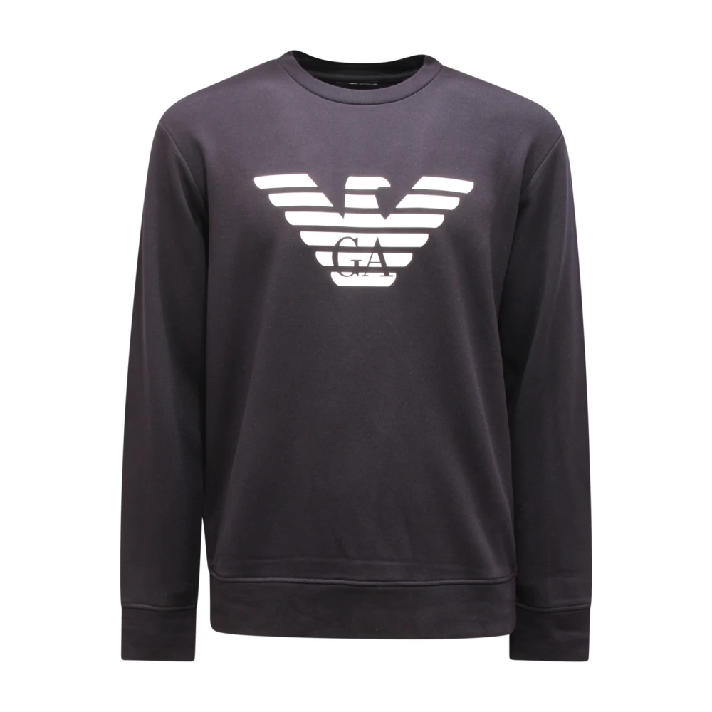 Armani Uomo Blu Felpe, L, New,