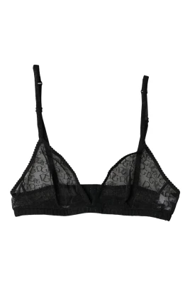 Logo Mania Sheer Soft Cup Bra