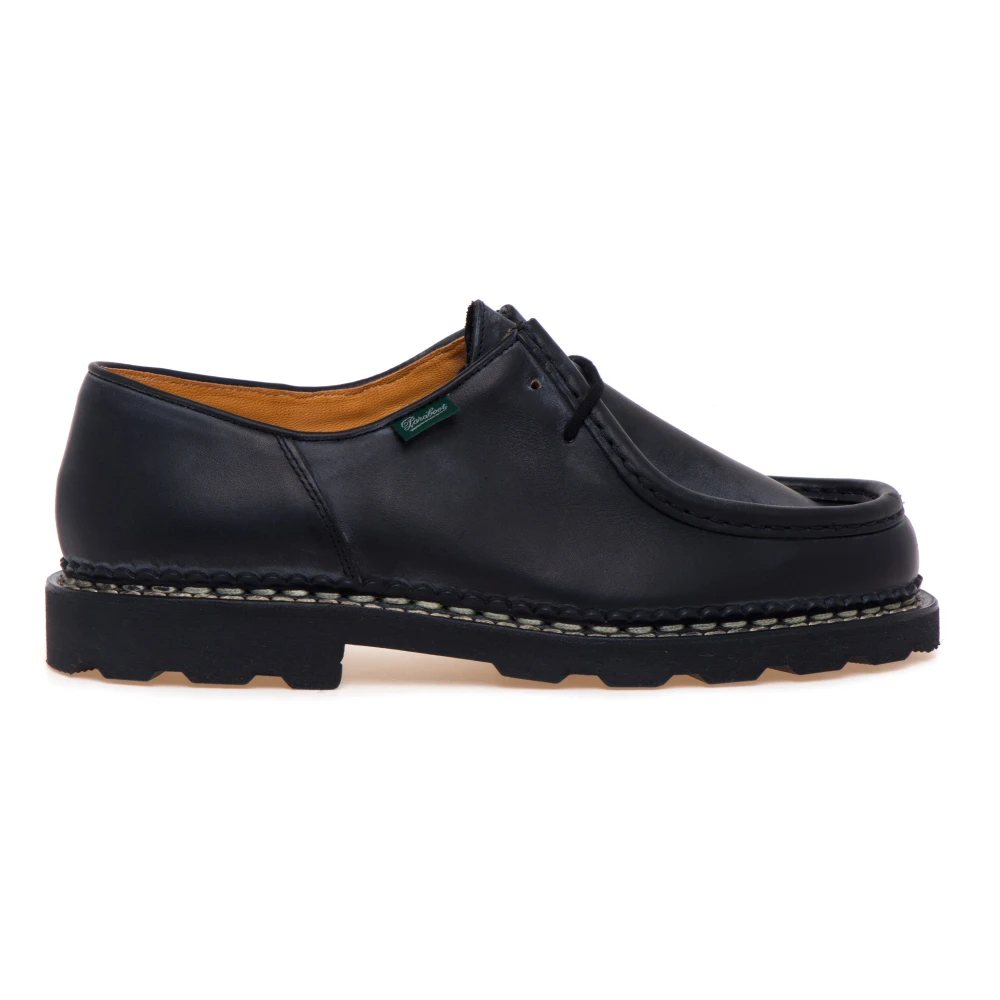 Paraboot Black Michael Lace Shoe - Male - Laced Shoes - 8 Uk - Shoes
