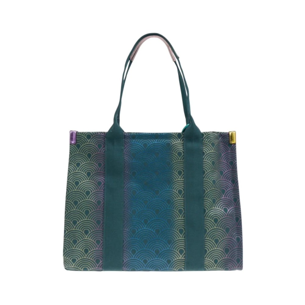 Kurt Geiger Stijlvolle Tote Tas Green Dames