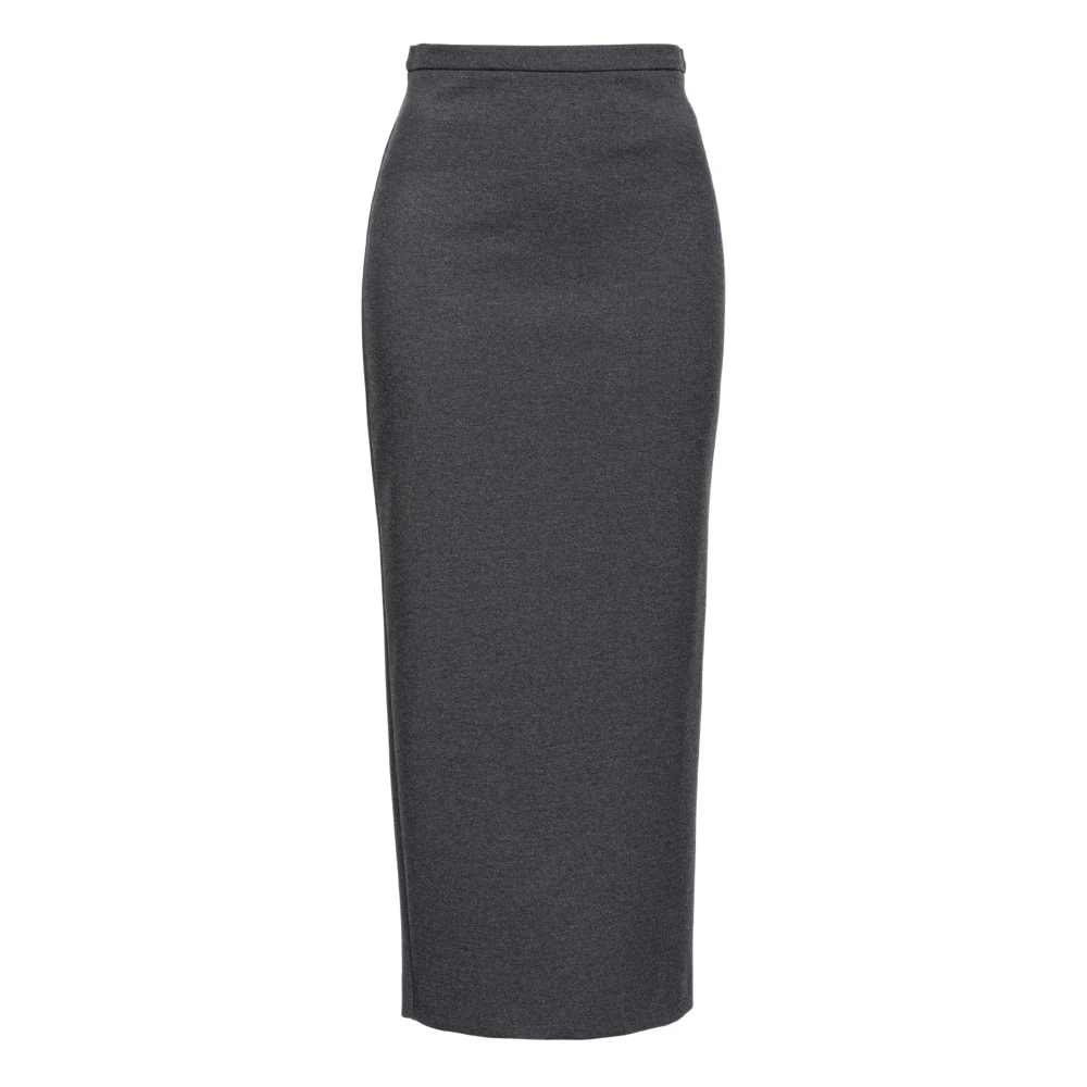 pinko Grijze Geplooide Rok Gray Dames