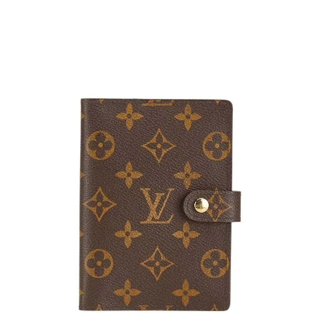 Louis Vuitton Vintage Pre-owned Canvas home-office Brown Dames