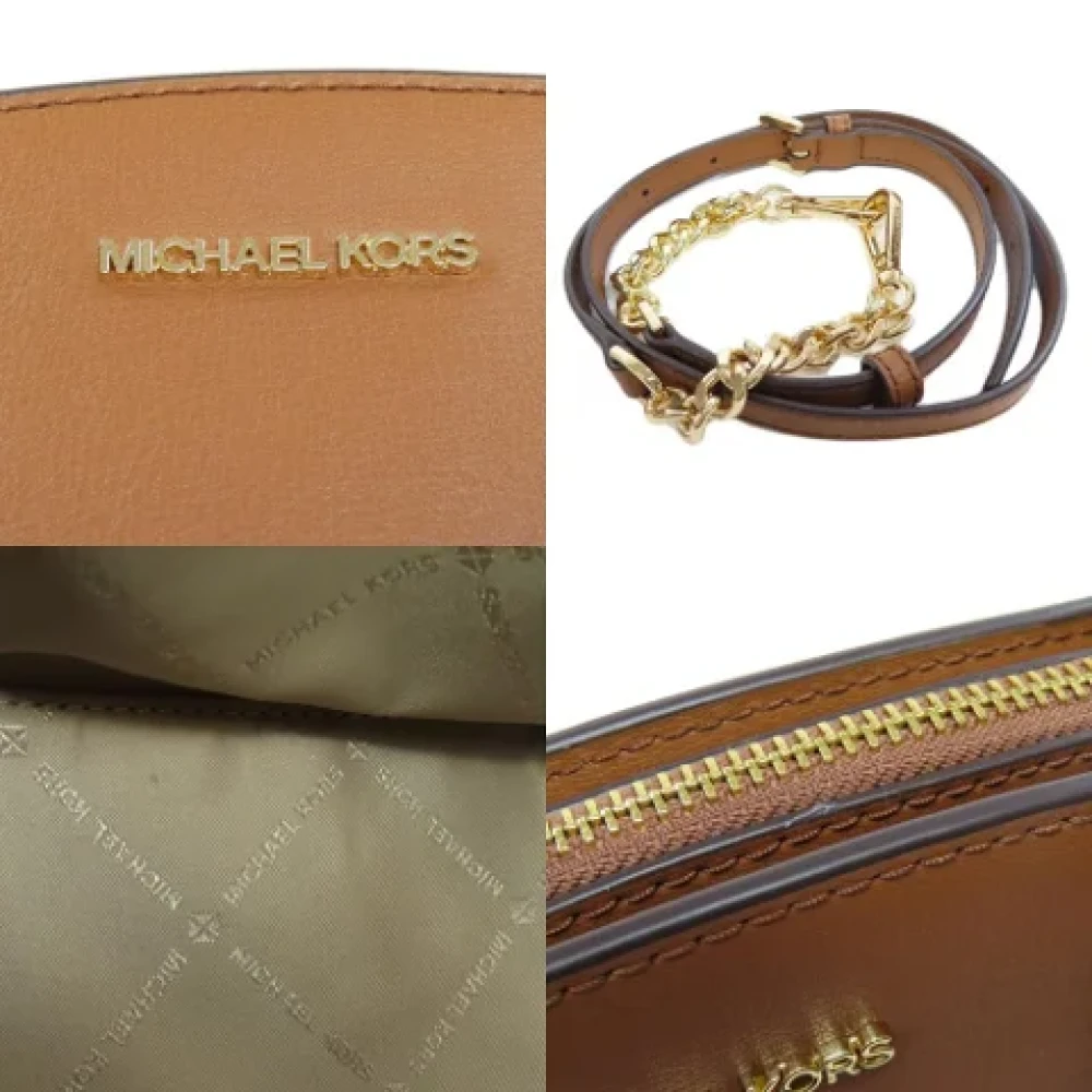 Michael Kors Pre-owned Canvas handbags Brown Dames