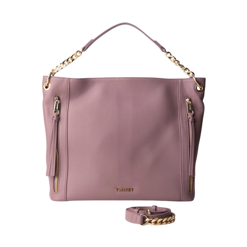 Twinset Hobo Schoudertas met Band Pink Dames