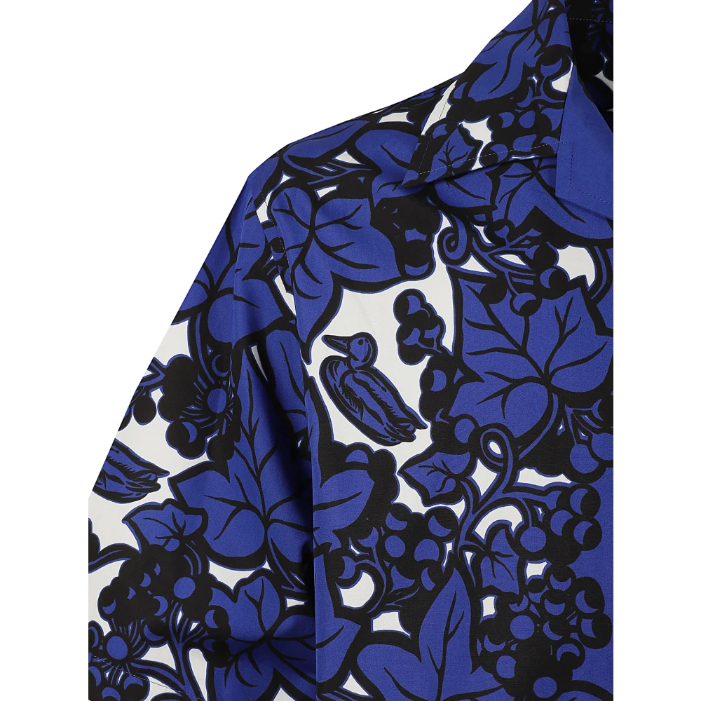 Burberry Stijlvolle Overhemden Blue Heren