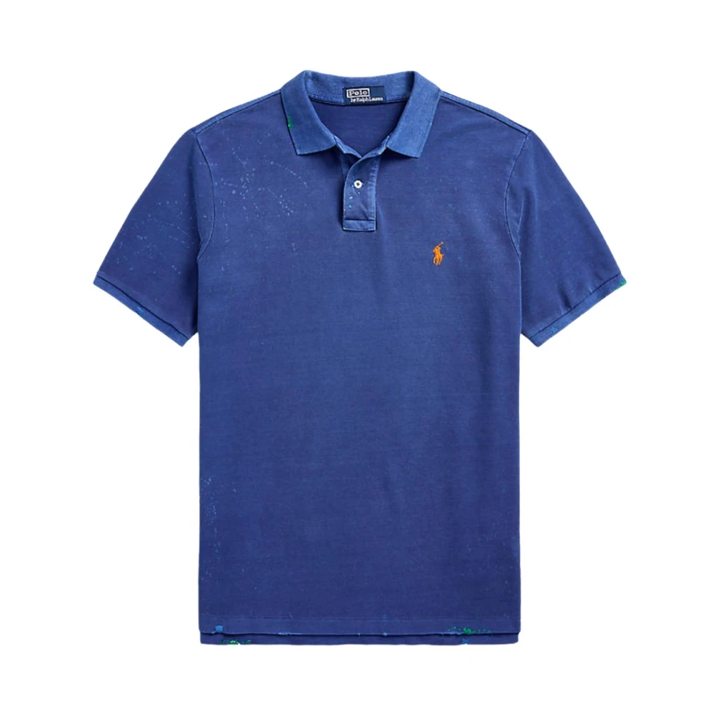 Polo Ralph Lauren Casual T-shirt voor mannen Blue Heren