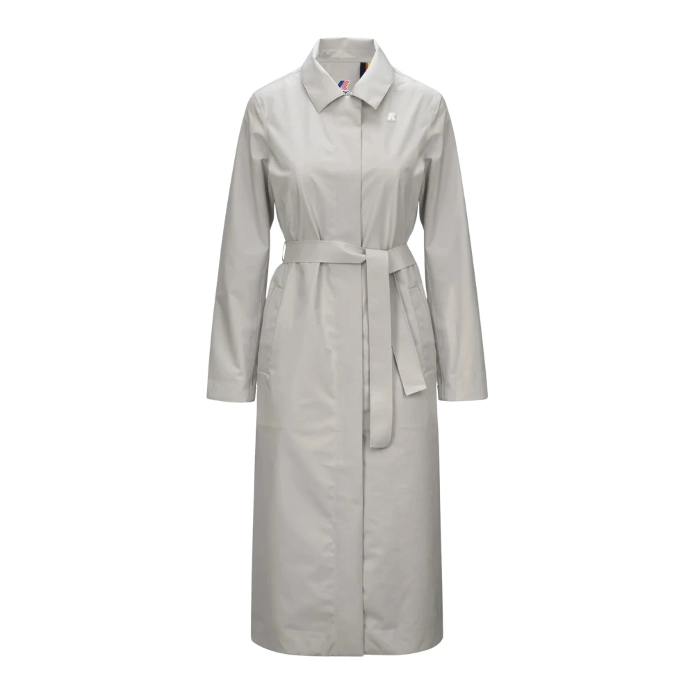 K-Way Mujer Beige Abrigos, Talla: 2XS