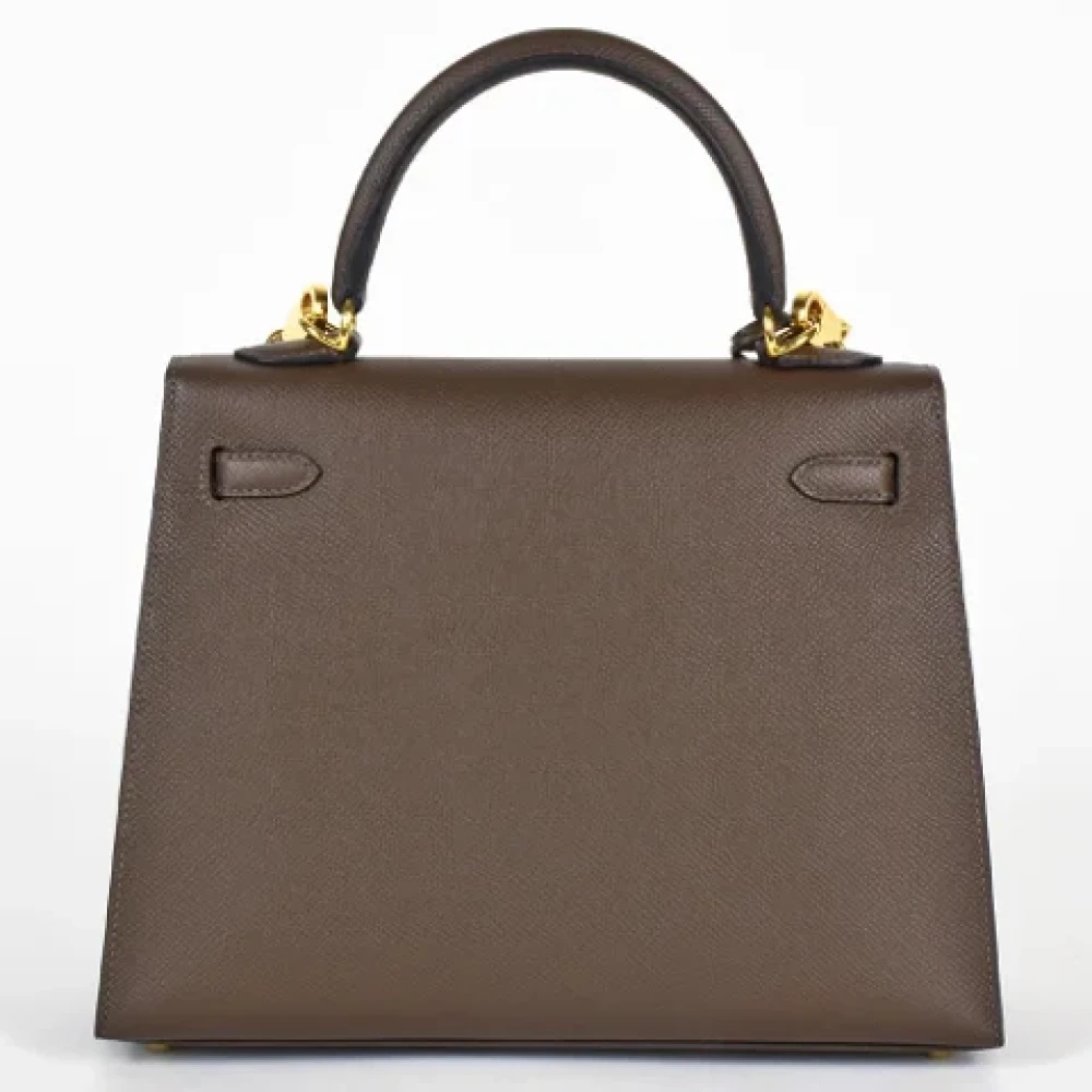 Hermès Vintage Pre-owned Leather totes Brown Dames