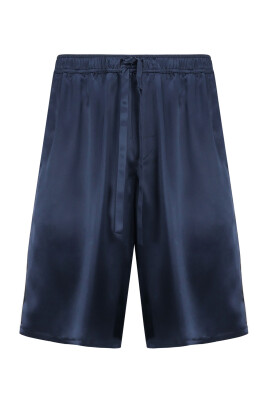 blue-silk-drawstring-shorts