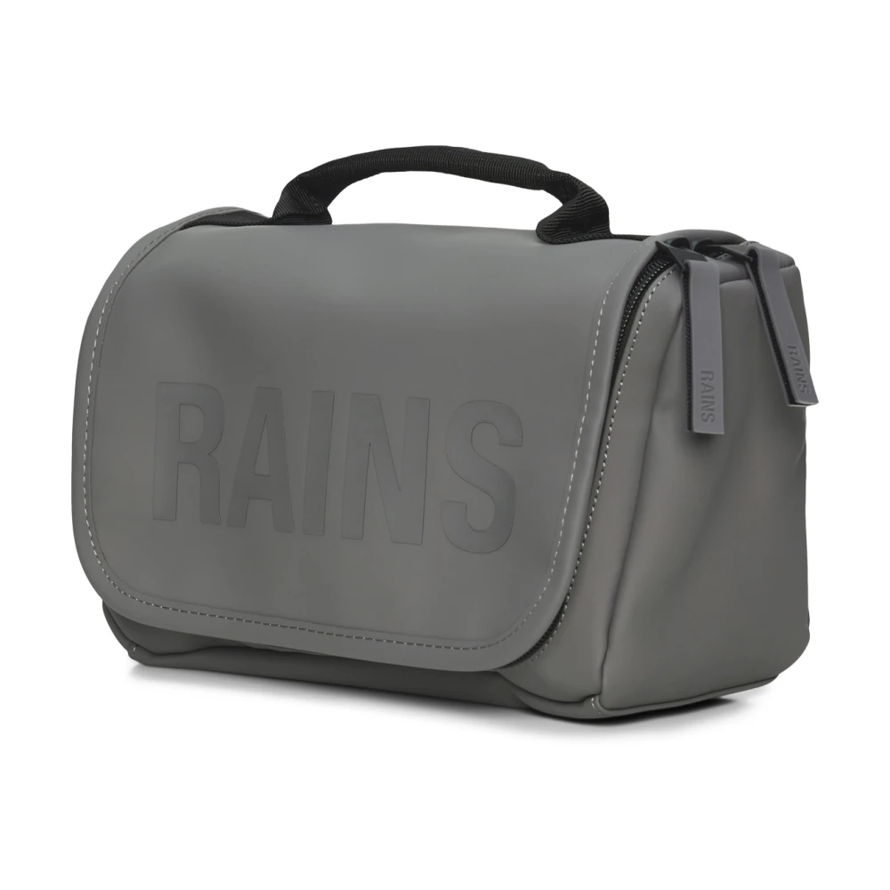 Rains Grijze Toilettas Texel Stijl Gray Heren