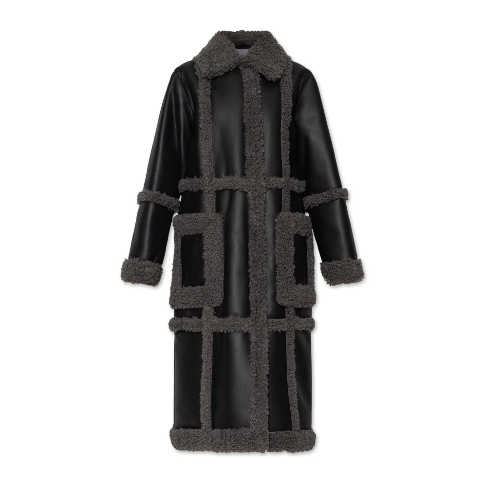 Stand Studio Faux fur coat Patrice Black Dames