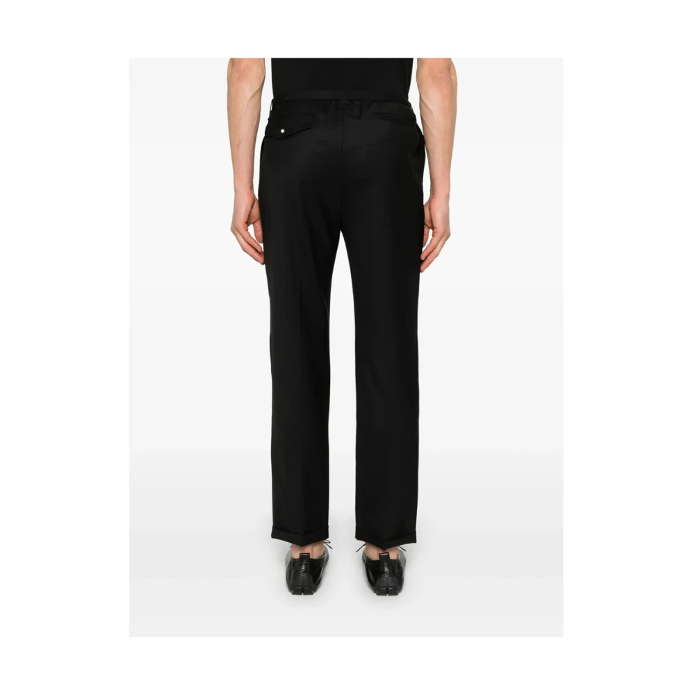 Magliano Zwarte Broek met Riem en Zakken Black Heren