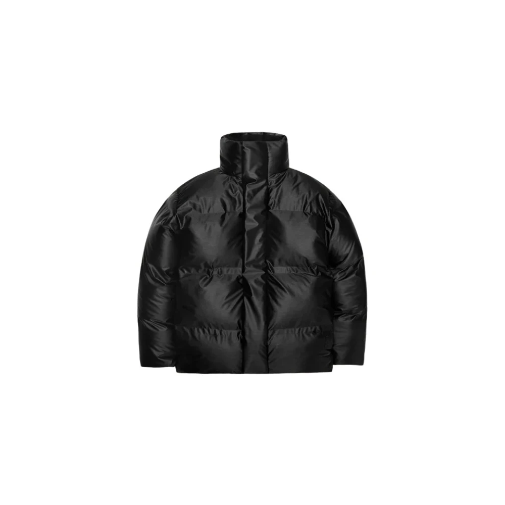 Rains Bator Puffer Jacket Black, Dam