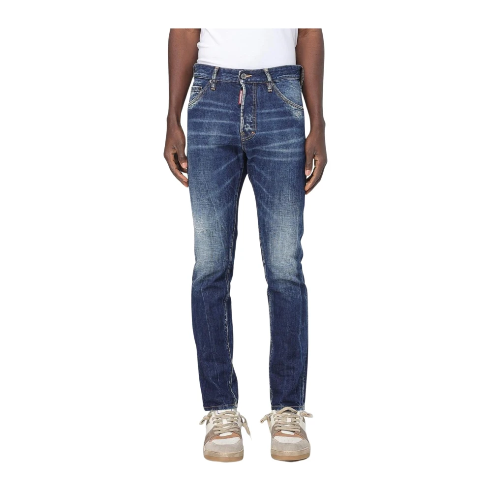 Dsquared2 Men's Blue Cool Guy Distressed Jeans