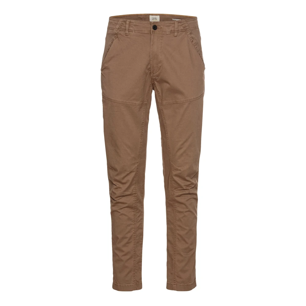 camel active Slim Fit Chino Broek Brown Heren