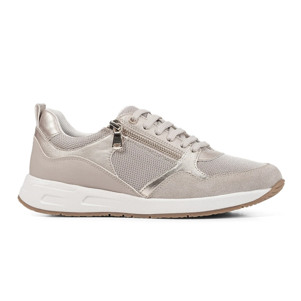 Geox - Shoes > Sneakers - Beige - Geox - Modalova