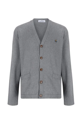 Grå Ull Orb Cardigan