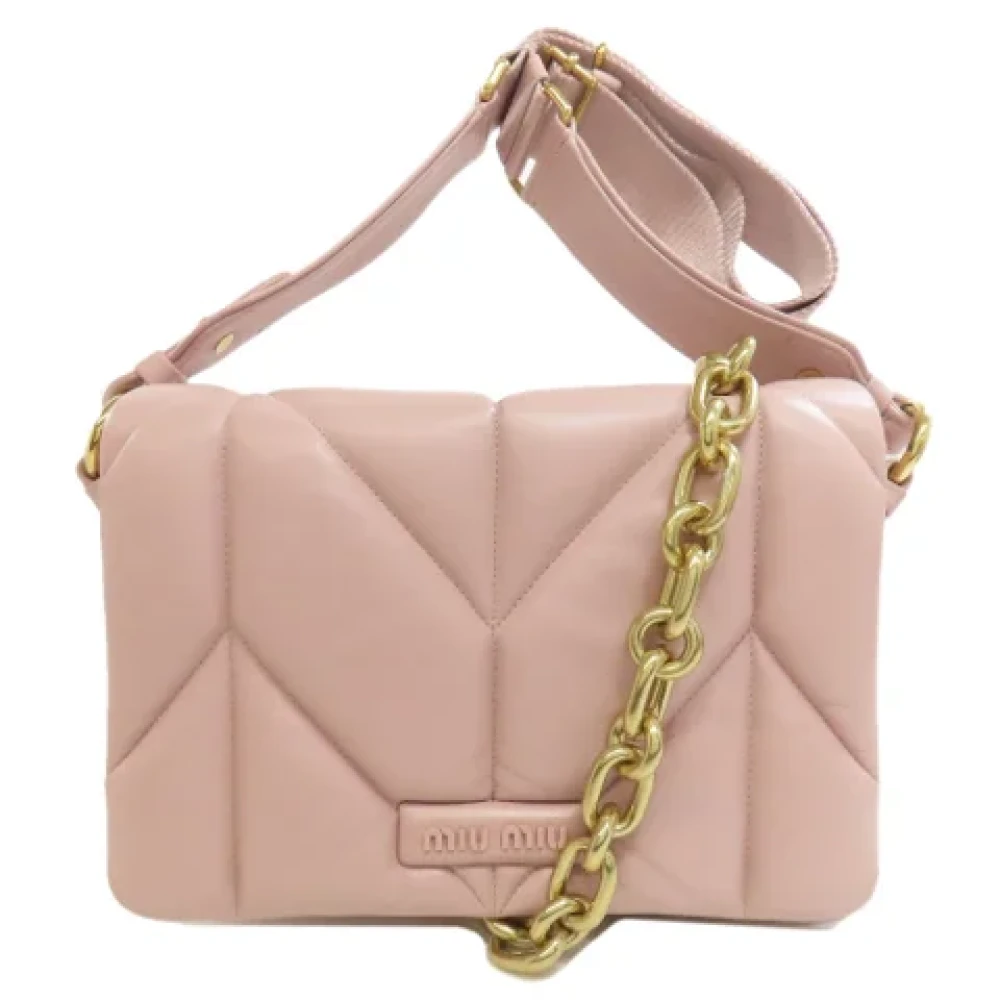 Pre-owned > Pre-owned Bags > Pre-owned Cross Body Bags - - Miu Miu Pre-owned - Modalova