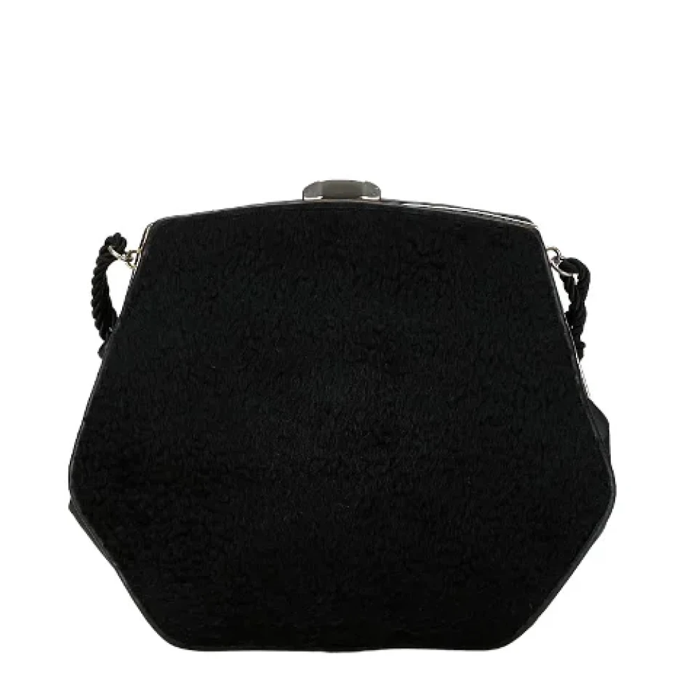 Fendi Vintage Pre-owned Leather fendi-bags Black Dames