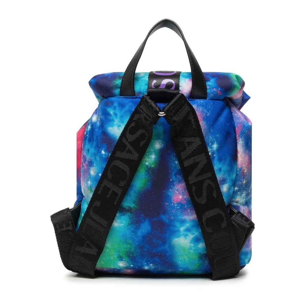 Versace Jeans Couture Ruimte-Thema Nylon Rugzak Multicolor Dames