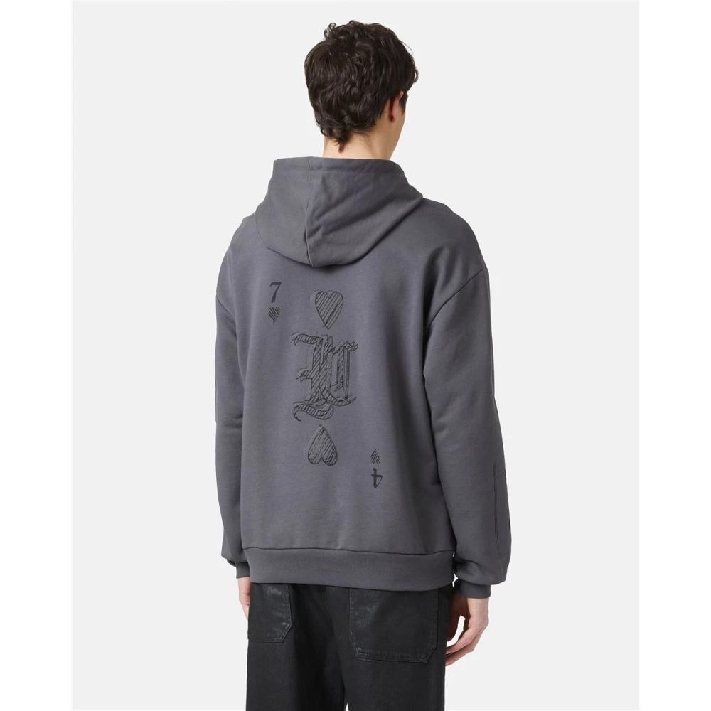 Iceberg Grijze hoodie Gray Heren