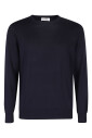 pull-en-coton-col-rond-bleu