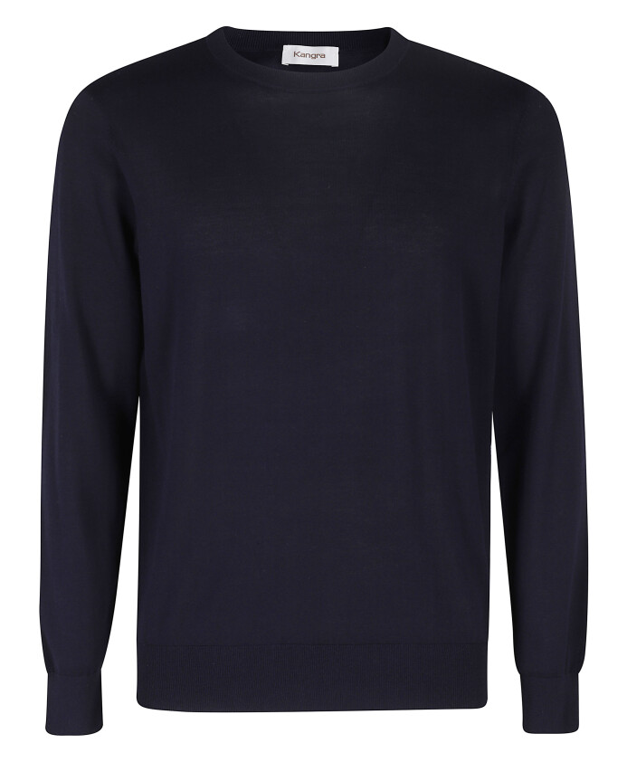 pull-en-coton-col-rond-bleu