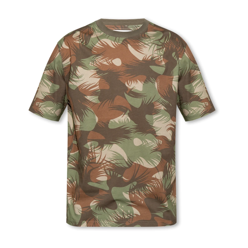 Moschino Men's Green T-Shirts, Xl, Printed T-Shirt