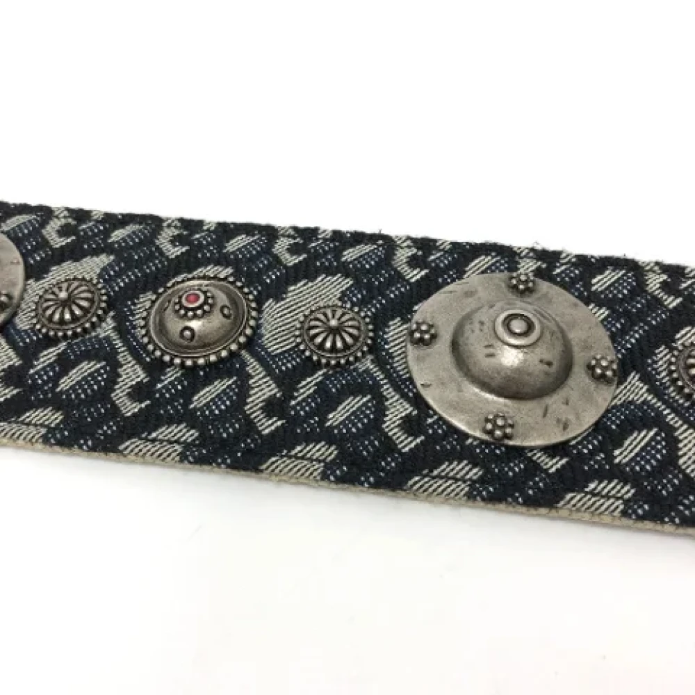 Dior Vintage Pre-owned Fabric home-office Blue Dames