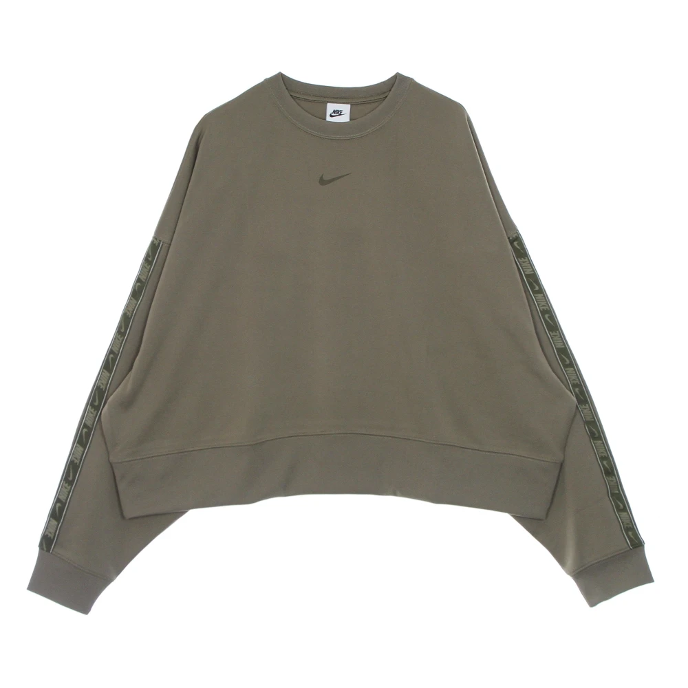 Nike Oversize Crewneck Sweatshirt Matte Olive Green Dames