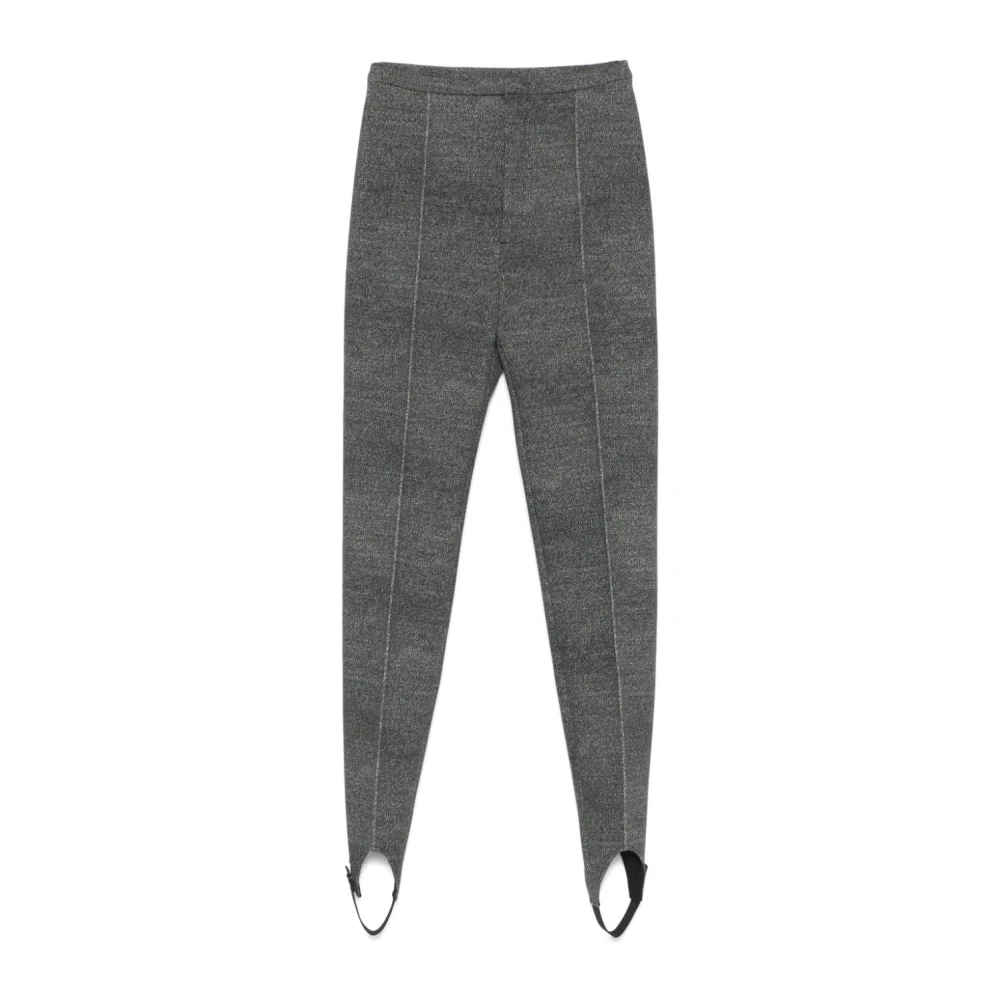 Philosophy di Lorenzo Serafini Grijze Leggings met hoge taille en stijgbeugel Gray Dames