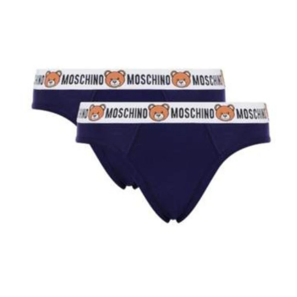 Moschino Herren Blau Unterwäsche, Lgröße: