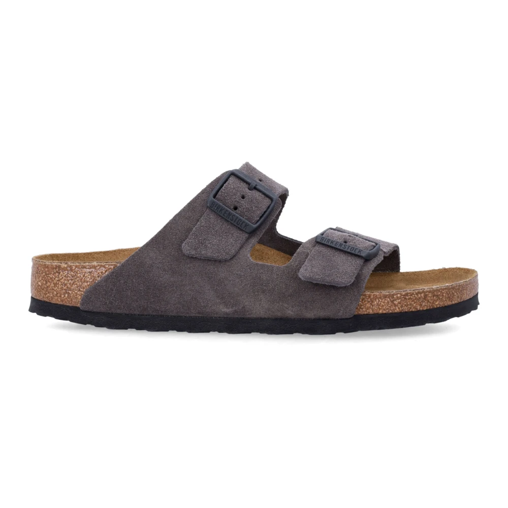 Birkenstock Mocka Sommar Sandaler Gray, Herr