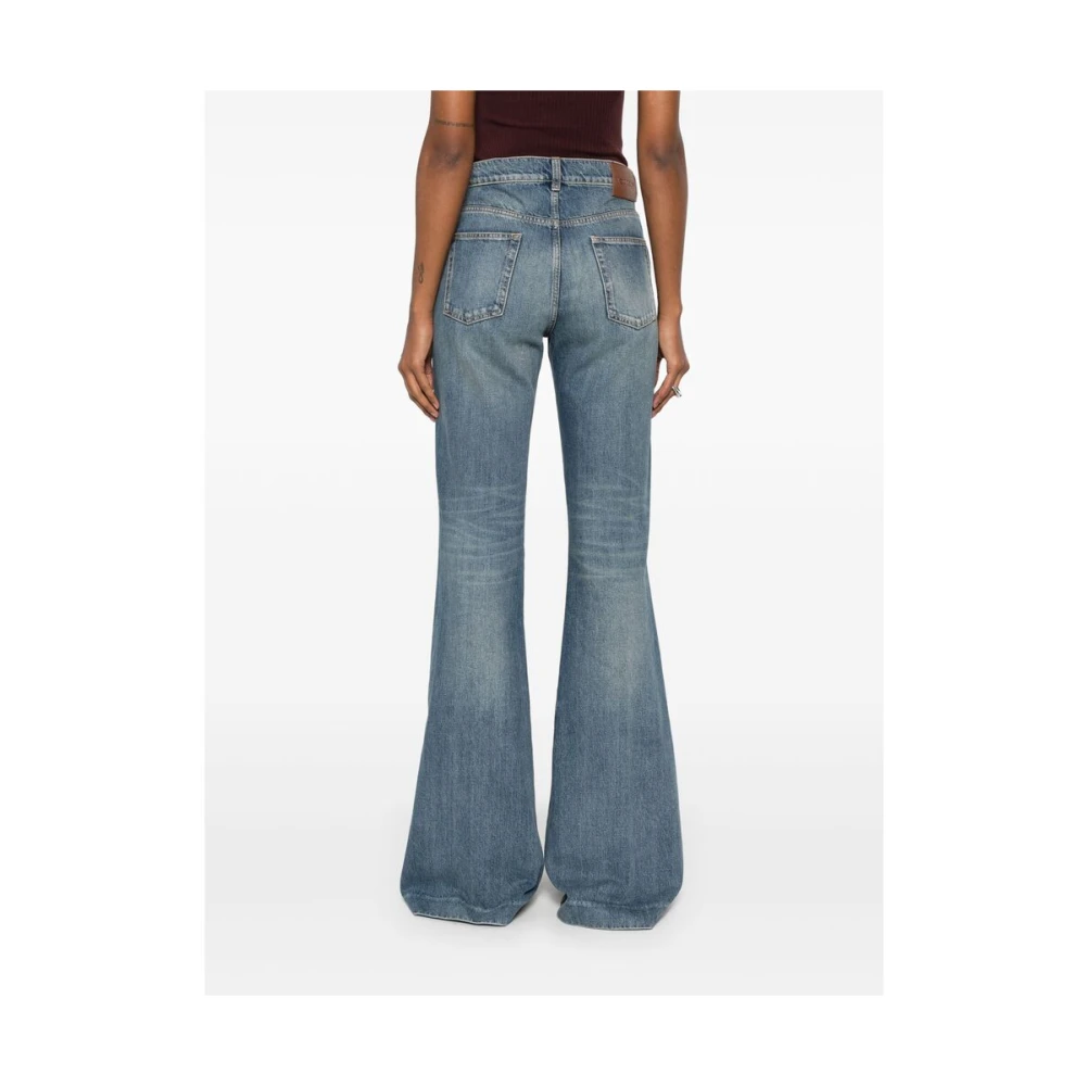 alexander mcqueen Blauwe Klassieke Vijf Zakken Jeans Blue Dames
