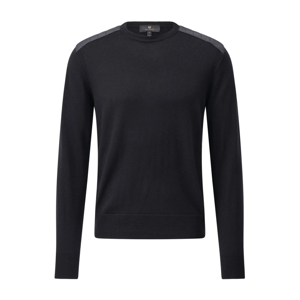 Belstaff Wollen Pullover met Moderne Accenten Black Heren
