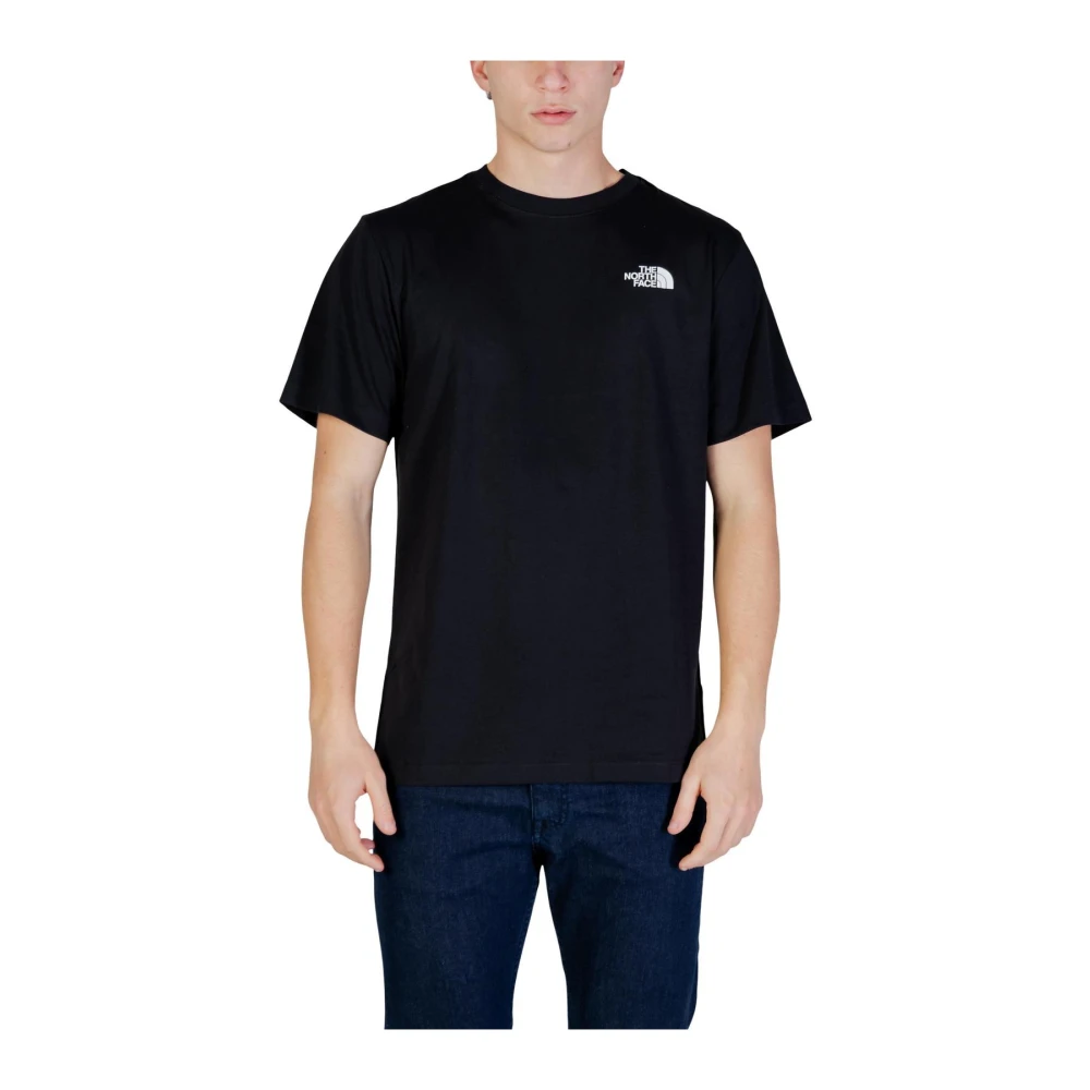 The North Face Men's Black Short Sleeve Round Neck T-Shirt